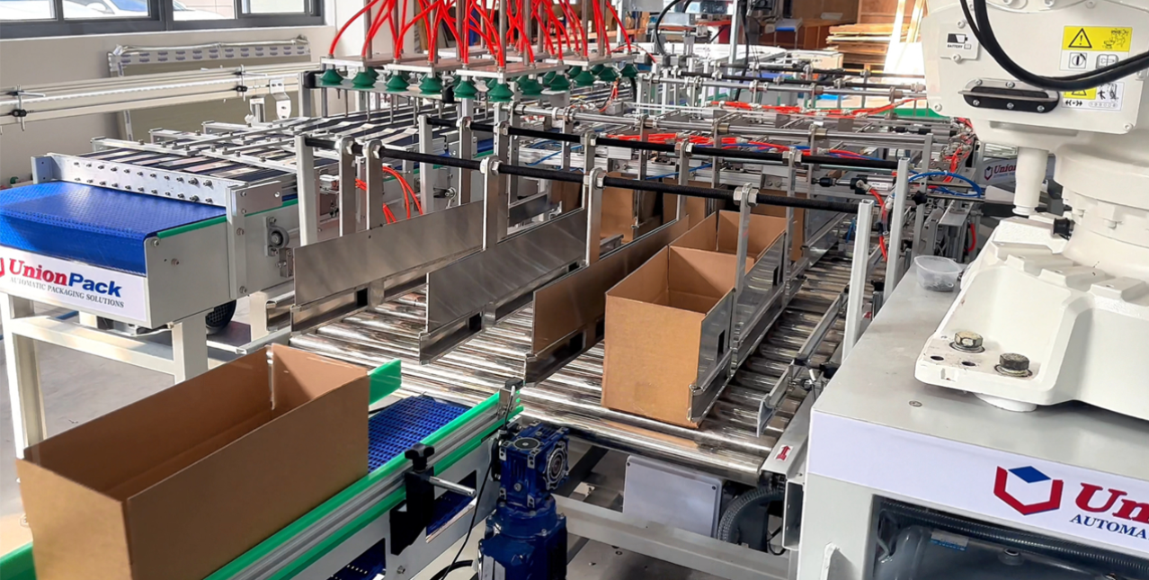 盒裝產品包裝線